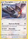 Staraptor (REVERSE HOLO) : SWORD AND SHIELD - DARKNESS ABLAZE 147/189 - Pokemon Single Card - Image 2