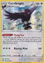 Corviknight (REVERSE HOLO) : SWORD AND SHIELD - DARKNESS ABLAZE 156/189 - Pokemon Single Card - Image 2