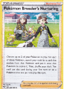 Pokemon Breeder's Nurturing (REVERSE HOLO) : SWORD AND SHIELD - DARKNESS ABLAZE 166/189 - Pokemon Single Card - Image 2