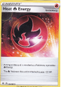 Heat Fire Energy (REVERSE HOLO) : SWORD AND SHIELD - DARKNESS ABLAZE 174/189 - Pokemon Single Card