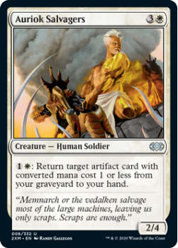 Auriok Salvagers : DOUBLE MASTERS 006/332 - Magic the Gathering Single Card