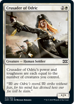 Crusader of Odric : DOUBLE MASTERS 013/332 - Magic the Gathering Single Card