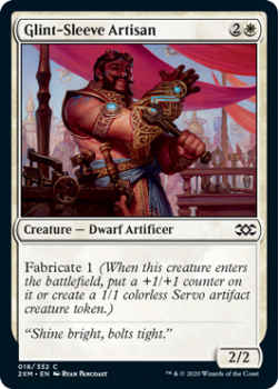 Glint-Sleeve Artisan : DOUBLE MASTERS 018/332 - Magic the Gathering Single Card