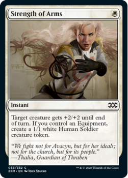 Strength of Arms : DOUBLE MASTERS 033/332 - Magic the Gathering Single Card