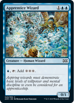 Apprentice Wizard : DOUBLE MASTERS 040/332 - Magic the Gathering Single Card