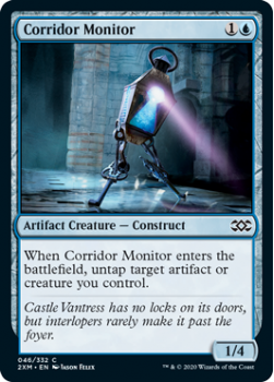 Corridor Monitor : DOUBLE MASTERS 046/332 - Magic the Gathering Single Card
