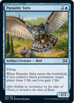Parasitic Strix : DOUBLE MASTERS 060/332 - Magic the Gathering Single Card