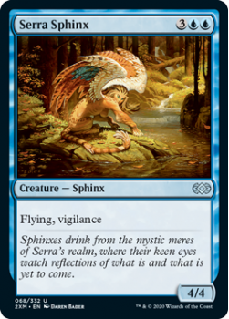 Serra Sphinx : DOUBLE MASTERS 068/332 - Magic the Gathering Single Card