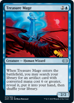 Treasure Mage : DOUBLE MASTERS 073/332 - Magic the Gathering Single Card