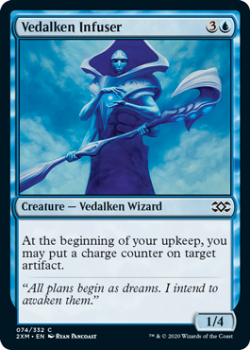 Vedalken Infuser : DOUBLE MASTERS 074/332 - Magic the Gathering Single Card