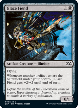 Glaze Fiend : DOUBLE MASTERS 095/332 - Magic the Gathering Single Card