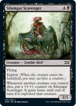 Silumgar Scavenger : DOUBLE MASTERS 105/332 - Magic the Gathering Single Card