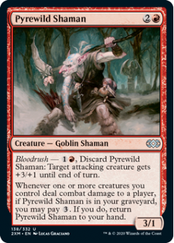 Pyrewild Shaman : DOUBLE MASTERS 138/332 - Magic the Gathering Single Card