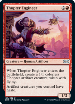 Thopter Engineer : DOUBLE MASTERS 147/332 - Magic the Gathering Single Card