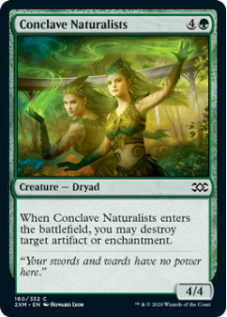 Conclave Naturalists : DOUBLE MASTERS 160/332 - Magic the Gathering Single Card