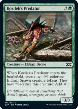 Kozilek's Predator : DOUBLE MASTERS 173/332 - Magic the Gathering Single Card