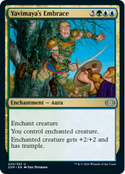 Yavimaya's Embrace : DOUBLE MASTERS 229/332 - Magic the Gathering Single Card