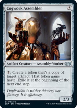 Cogwork Assembler : DOUBLE MASTERS 242/332 - Magic the Gathering Single Card
