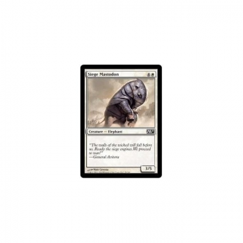 Siege Mastodon : MAGIC 2011 029/249 - Magic the Gathering Single Card