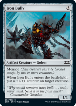 Iron Bully : DOUBLE MASTERS 262/332 - Magic the Gathering Single Card