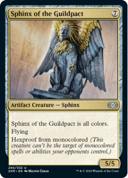 Sphinx of the Guildpact : DOUBLE MASTERS 290/332 - Magic the Gathering Single Card