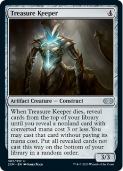 Treasure Keeper : DOUBLE MASTERS 302/332 - Magic the Gathering Single Card