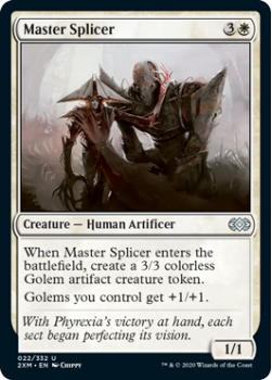 Master Splicer (FOIL) : DOUBLE MASTERS 022/332 - Magic the Gathering Single Card
