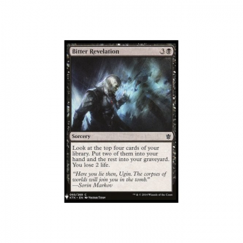 Bitter Revelation : MYSTERY BOOSTER 602 - Magic the Gathering Single Card
