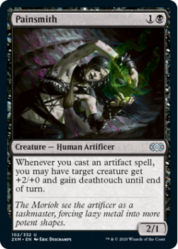 Painsmith (FOIL) : DOUBLE MASTERS 102/332 - Magic the Gathering Single Card
