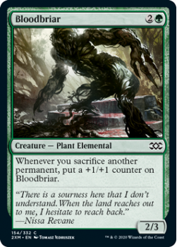Bloodbriar (FOIL) : DOUBLE MASTERS 154/332 - Magic the Gathering Single Card
