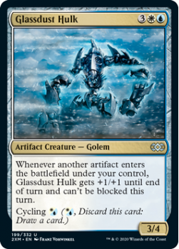 Glassdust Hulk (FOIL) : DOUBLE MASTERS 199/332 - Magic the Gathering Single Card