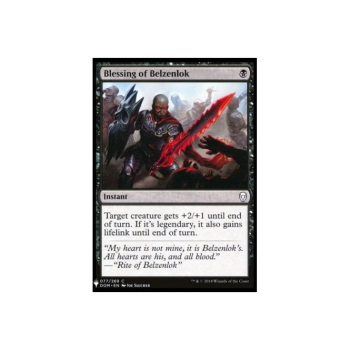 Blessing of Belzenlok : MYSTERY BOOSTER 607 - Magic the Gathering Single Card