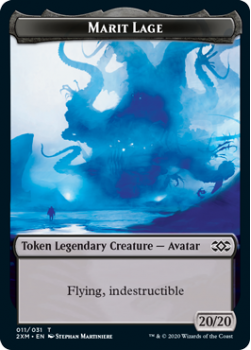 Marit Lage (TOKEN) : DOUBLE MASTERS Token 11/031 - Magic the Gathering Single Card
