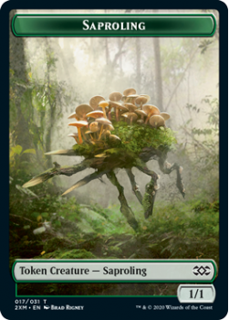 Saproling (TOKEN) : DOUBLE MASTERS Token 17/031 - Magic the Gathering Single Card