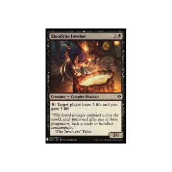 Bloodrite Invoker : MYSTERY BOOSTER 612 - Magic the Gathering Single Card