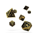 Oakie Doakie Dice Set RPG Metal Dice - Alchemy Gold (7) - Image 2
