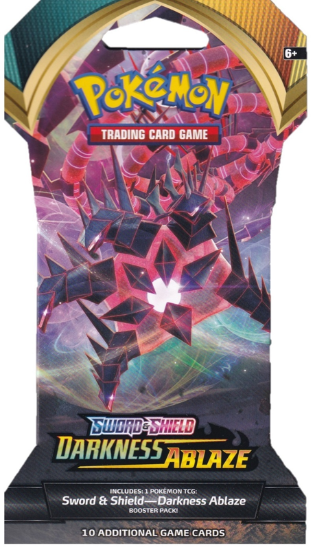 eternatus pokemon card pack V & Vmax Set - Darkness Ablaze 116/189-117/189 pokemon SWSH11 Pokemon Darkness Ablaze Blister Booster