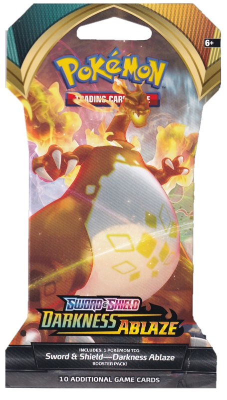 Pokemon Darkness Ablaze Blister Booster Pack (10 Cards