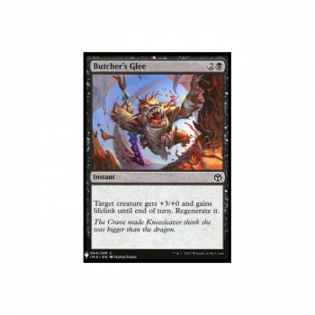 Butcher's Glee : MYSTERY BOOSTER 618 - Magic the Gathering Single Card