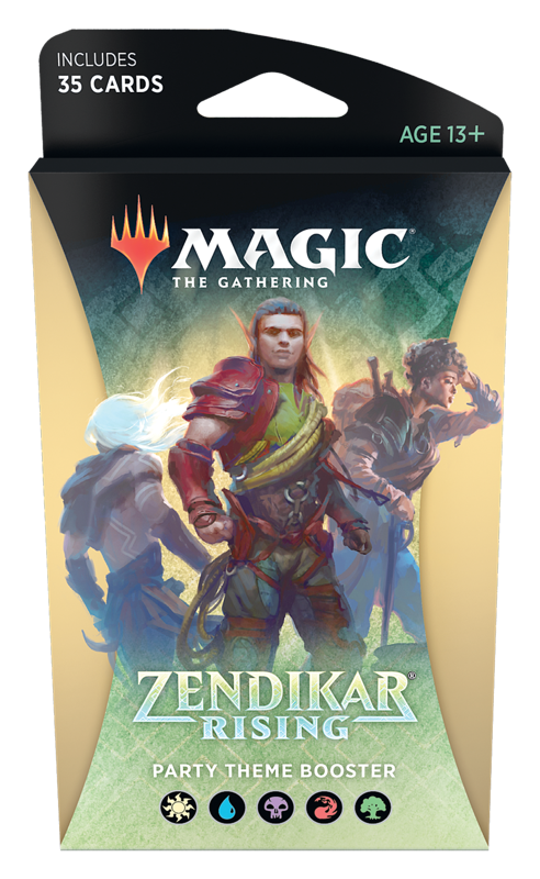 Conspiracy crown take mtg symbol magic gathering announcing guide notes stab yours ll northeast Magic the Gathering : Zendikar Rising - THEME Booster Pack Party (35 cards)