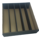 Fenrir Games Cardboard Storage Box : 5000 cards (Black) - Image 2
