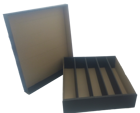 Fenrir Games Cardboard Storage Box : 5000 cards (Black)