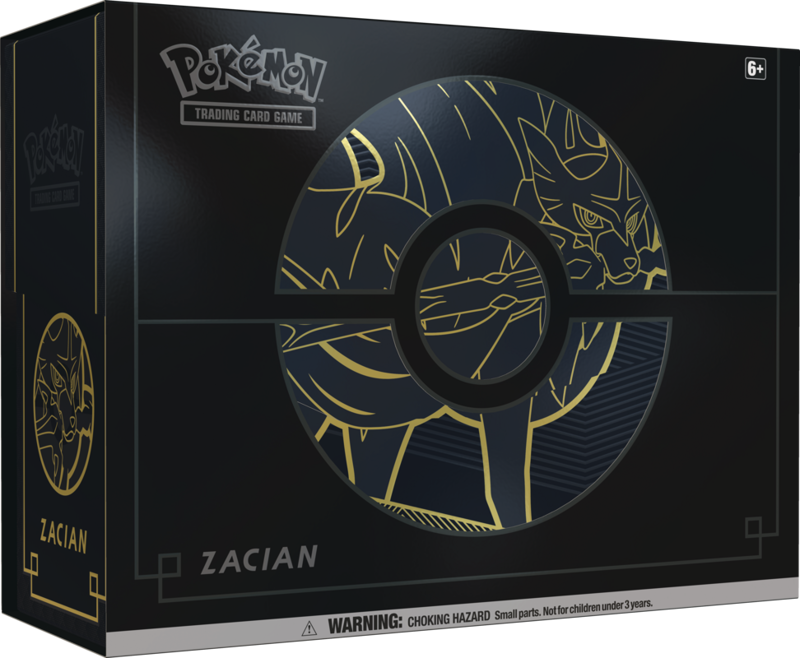 Pokemon Sword and Shield Elite Trainer Box Plus - Zacian SS4 Vivid