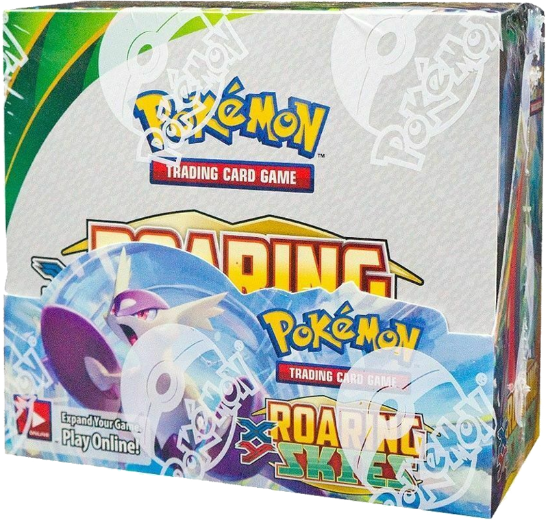 Pokemon Sealed Booster Box (36 packs) - XY Roaring Skies | Chaos Cards Pokemon Sealed Booster Box (36 packs) - XY Roaring Skies | Chaos Cards