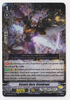 Cosmic Hero, Grandrope : V-BT08-013 - Cardfight!! Vanguard Single Card