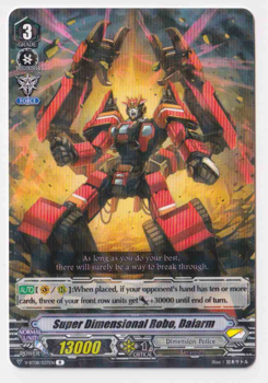 Super Dimensional Robo, Daiarm : V-BT08-037 - Cardfight!! Vanguard Single Card