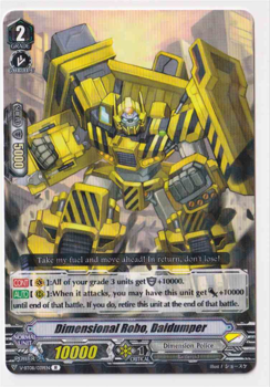 Dimensional Robo, Daidumper : V-BT08-039 - Cardfight!! Vanguard Single Card
