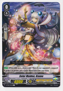Solar Maiden, Uzume : V-BT08-053 - Cardfight!! Vanguard Single Card