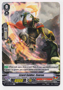 Lizard Soldier, Conroe : V-BT08-063 - Cardfight!! Vanguard Single Card