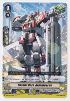 Cosmic Hero, Grandrescue : V-BT08-078 - Cardfight!! Vanguard Single Card